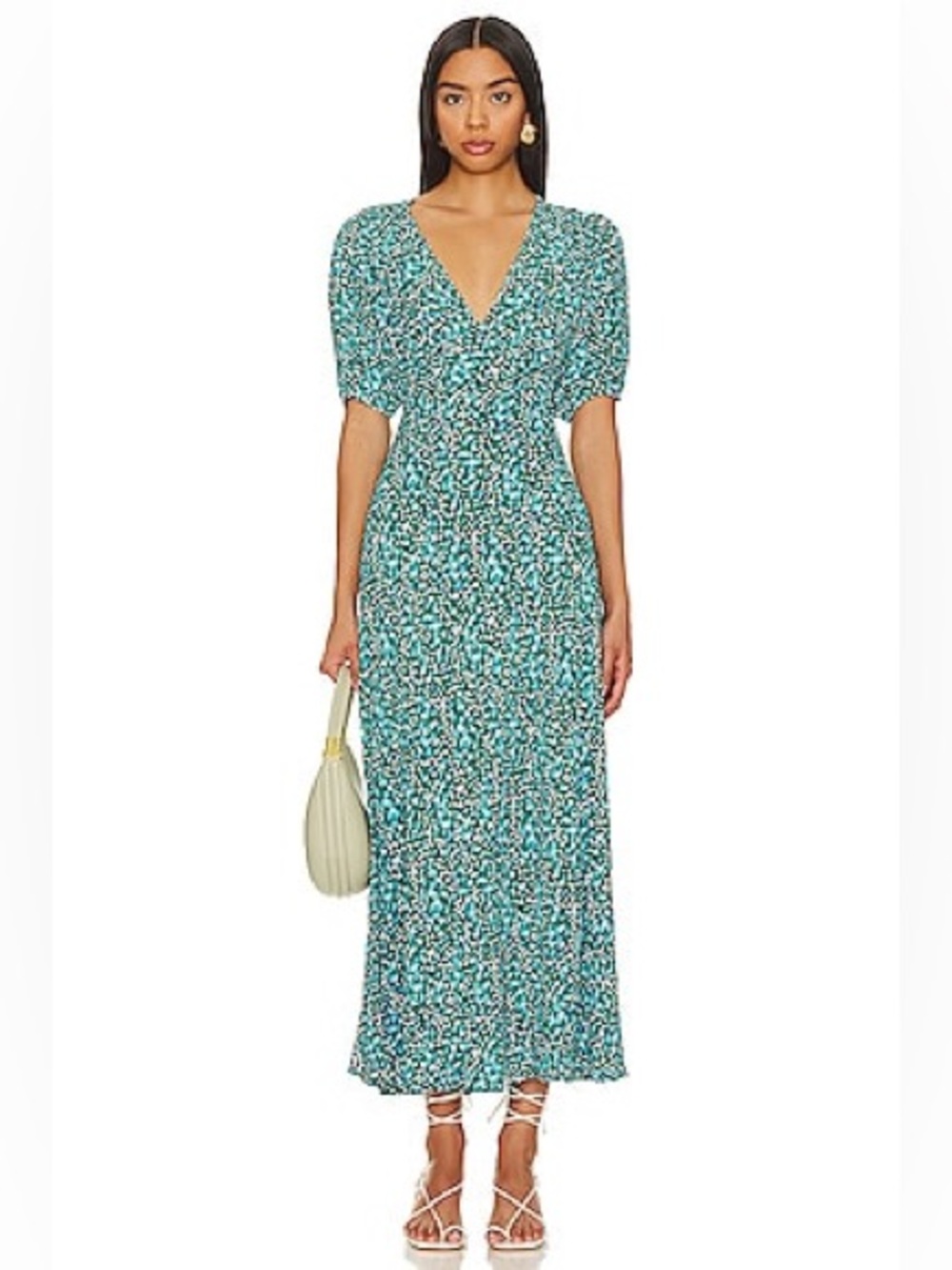 Faithful the Brand- Las Mayas Midi Dress in Marilla Floral